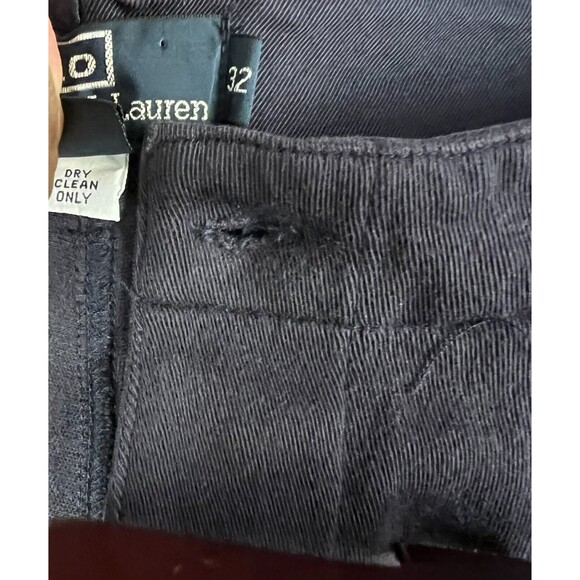 Polo Ralph Lauren Button-Fly Cargo Shorts  Men's Size 32  Navy Soft Heavier Knit - Picture 5 of 5